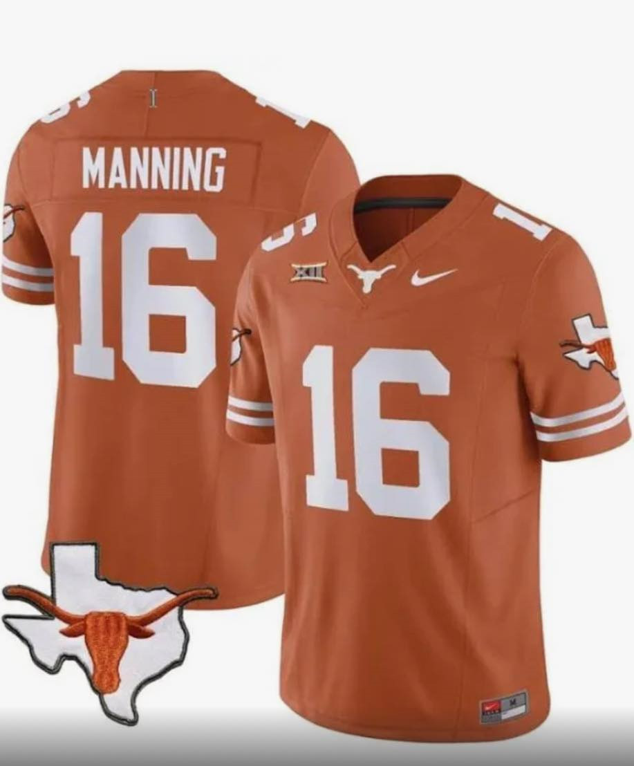 Men's Texas Longhorns Active Player Custom Orange With Patch Stitched Jersey Men's Texas Longhorns Active Player Custom Orange With Patch Stitched Jersey